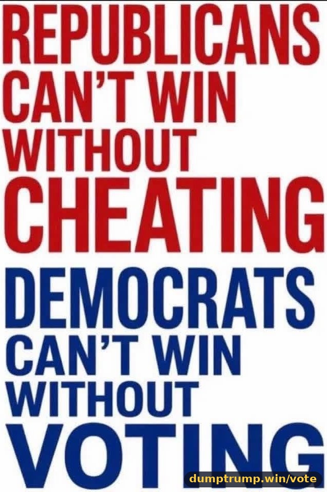DEMOCRATS CAN’T WIN WITHOUT VOTING (meme text)
