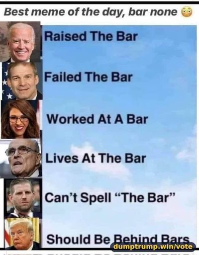 Best meme of the day, bar none (meme text)